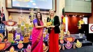 BAPS Diwali and Annakut celebrated in Queensland Parliament house a
