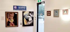 Indian Art Exhibition organised by GOPIO Gold Coast c