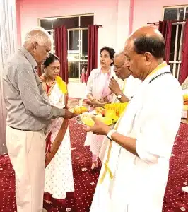 Shree Vishnu Maya Mandir celebrates its eighth Staphna Diwas a