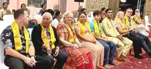 Shree Vishnu Maya Mandir celebrates its eighth Staphna Diwas and seventh Anniversarya