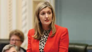 Hon Shannon Fentiman, Minister for Health, Mental Health and Ambulance Services and Minister for Women, Source Townsville Bulliten