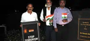 A Prayer Meeting & Vigil by the Indian Diaspora at Mahatma Gandhi’s statue at Roma Parklands on 29th April