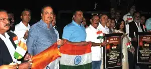 A Prayer Meeting & Vigil by the Indian Diaspora at Mahatma Gandhi’s statue at Roma Parklands on 29th April